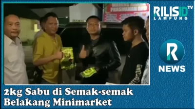 2 kg Sabu di Semak semak Belakang Minimarket