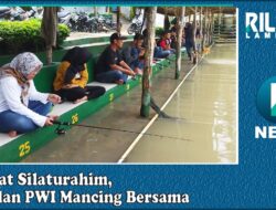 Pererat Silaturahim, PKS dan PWI Mancing Bersama