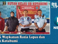 BNNK Waykanan Razia Lapas dan Rutan Kotabumi