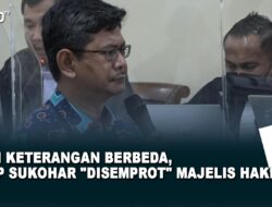 Beri Keterangan Berbeda, Asep Sukohar “Disemprot” Majelis Hakim