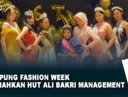 Lampung Fashion Week Meriahkan HUT ke-6 Ali Bakri Management