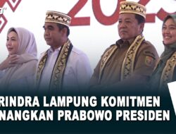 Gerindra Lampung Komitmen Menangkan Prabowo Presiden