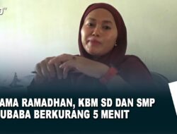 Selama Ramadhan, KBM SD Dan SMP Di TUBABA Berkurang 5 Menit | RILISID TV