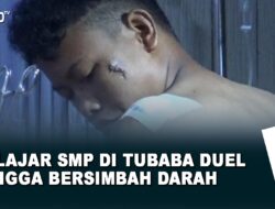 Pelajar SMP Di TUBABA Duel Hingga Bersimbah Darah