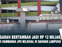 Anggaran Bertambah Jadi Rp12 Miliar, Begini Gambaran JPO Milenial di Bandar Lampung