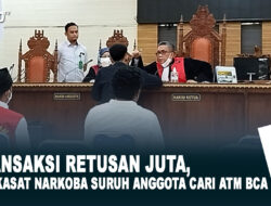 Transaksi Ratusan Juta, Eks Kasat Narkoba Suruh Anggota Cari ATM BCA