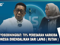 Henry Yosodiningrat: 70% Peredaran Narkoba di Indonesia Dikendalikan Dari Lapas ( Rutan )