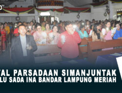 Natal Parsadaan Simanjuntak Sitolu Sada Ina Bandar Lampung Meriah