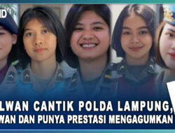 5 Polwan Cantik Polda Lampung, Menawan dan Punya Prestasi Mengagumkan