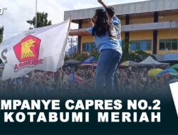 Kampanye Capres No. 2 di Kotabumi Lampung Utara Meriah