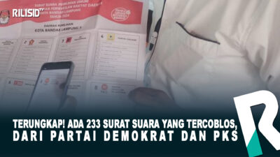 Terungkap! Ada 233 Surat Suara yang Tercoblos, dari Partai Demokrat dan PKS