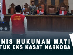Vonis Hukuman Mati Untuk Eks Kasat Narkoba