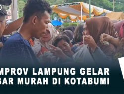Pemprov Lampung Gelar Pasar Murah di Kotabumi