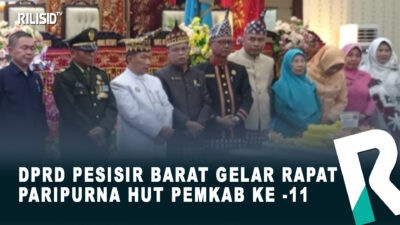 DPRD Pesisir Barat Gelar Rapat Paripurna HUT Pemkab ke – 11
