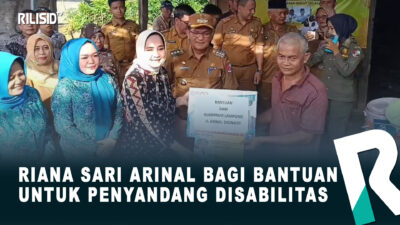 Riana Sari Arinal Bagi Bantuan untuk Penyandang Disabilitas