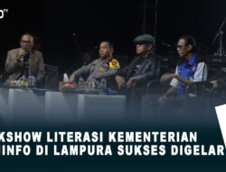Talkshow Literasi Kementerian Kominfo di Lampura Sukses Digelar