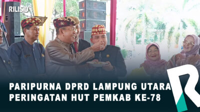 Paripurna DPRD Lampung Utara Peringatan HUT Pemkab ke-78