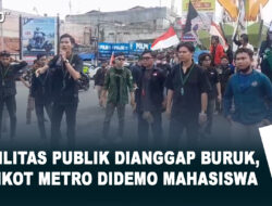 Fasilitas Publik Dianggap Buruk, Pemkot Metro Didemo Mahasiswa