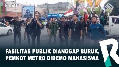 Fasilitas Publik Dianggap Buruk, Pemkot Metro Didemo Mahasiswa
