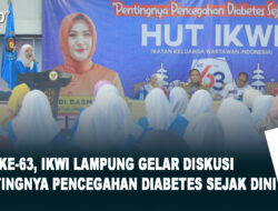 HUT ke 63, IKWI Lampung Gelar Diskusi Pentingnya Pencegahan Diabetes Sejak Dini