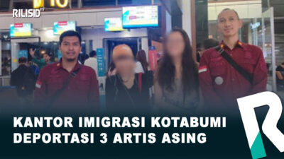 Kantor Imigrasi Kotabumi Deportasi 3 Artis Asing