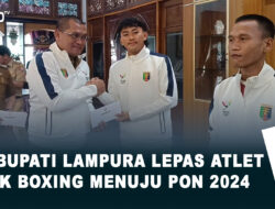 PJ Bupati Lampura Lepas Atlet Kick Boxing menuju PON 2024
