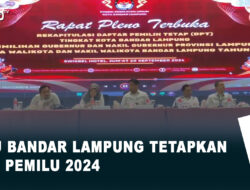 KPU Bandar Lampung Tetapkan DPT Pemilu 2024