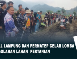 LANAL Lampung dan PERMATEP Gelar Lomba Pengolahan Lahan Pertanian