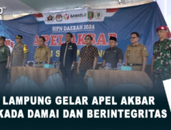 PWI Lampung Gelar Apel Akbar Pilkada Damai dan Berintegritas