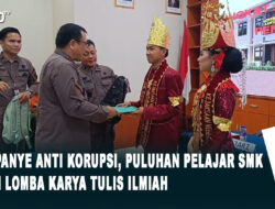 Kampanye Anti Korupsi, Puluhan Pelajar SMK Ikuti Lomba Karya Tulis Ilmiah