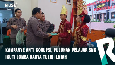 Kampanye Anti Korupsi, Puluhan Pelajar SMK Ikuti Lomba Karya Tulis Ilmiah