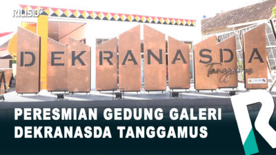 Peresmian Gedung Galeri Dekranasda Tanggamus