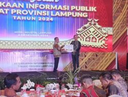 Diskominfo Lampung Barat Diganjar Penghargaan Atas Keterbukaan Informasi Publik