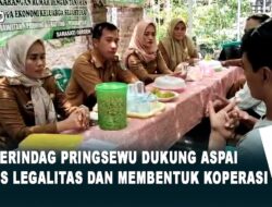 Koperindag Pringsewu Dukung ASPAI Urus Legalitas dan Membentuk Koperasi