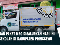 Ribuan Paket MBG Disalurkan Hari Ini ke Sekolah di Kabupaten Pringsewu