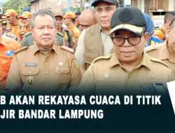 BNPB Akan Rekayasa Cuaca Di Titik Banjir Bandar Lampung