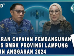 Paparan Capaian Pembangunan Dinas BMBK Provinsi Lampung Tahun Anggaran 2024