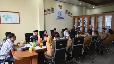 Komisi II DPRD Bandar Lampung Gelar Rapat Evaluasi APBD 2024