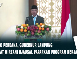 Pidato Perdana, Gubernur Lampung Rahmat Mirzani Djausal Paparkan Program Kerja