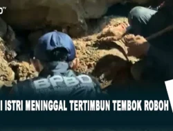 Suami Istri Meninggal Tertimbun Tembok Roboh