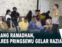 Jelang Ramadhan, Polres Pringsewu Gelar Razia