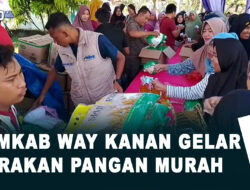Pemkab Way Kanan Gelar Gerakan Pangan Murah