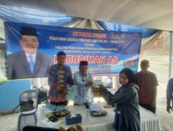 Budiman AS: Pencegahan Narkoba di Bandarlampung Harus Dimulai dari RT