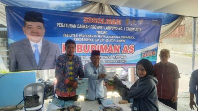 Budiman AS: Pencegahan Narkoba di Bandarlampung Harus Dimulai dari RT