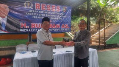 Reses di Labuhan Ratu, Budiman AS Soroti Legalitas Rumah Transmigrasi dan Data Bansos