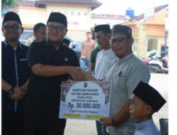 Safari Ramadan di Metro, DPRD Lampung Salurkan Santunan dan Bantuan Rumah Ibadah