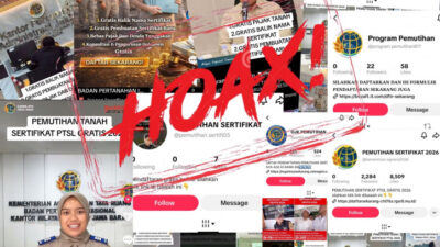 ATR/BPN Tegaskan Tidak Ada Program Pemutihan Sertifikat Tanah