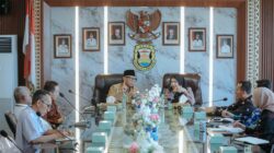 Gubernur Mirza dan Eva Dwiana Bahas Penanganan Banjir Bandar Lampung Secara Terpadu