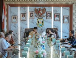 Gubernur Mirza dan Eva Dwiana Bahas Penanganan Banjir Bandar Lampung Secara Terpadu