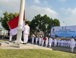 Pemkot Gelar Upacara HUT ke-344 Kota Bandar Lampung